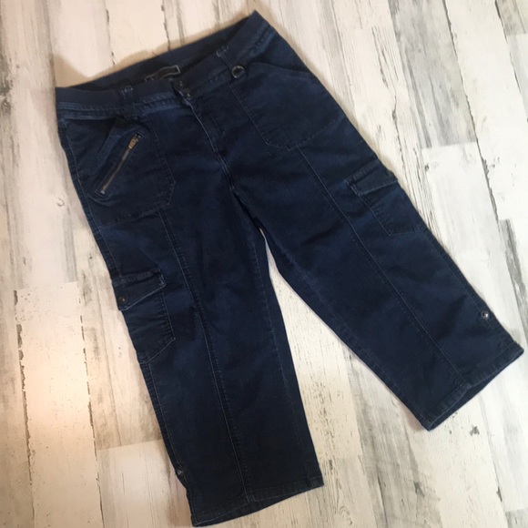 Lee Denim - Lee platinum label blue jean Capri size 12